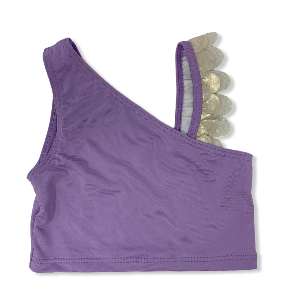 Harper Canyon‎ light purple ruffle shoulder top 6
